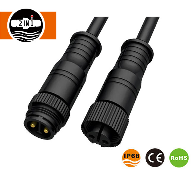 2 Pin M16 Waterproof Cable Connector